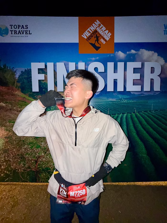 It's me! The finisher!